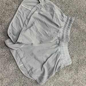White Lululemon Athletic Shorts